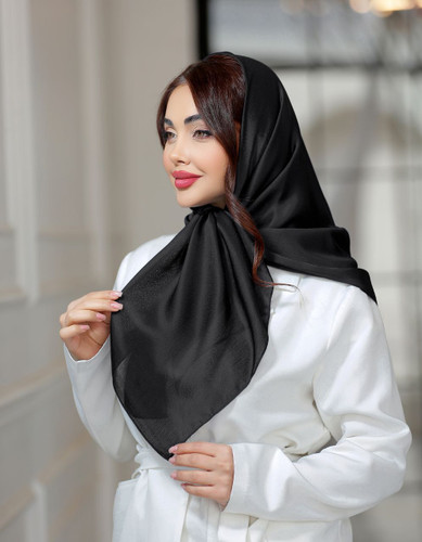 روسری مشکی ژان ژان وارداتی ترک