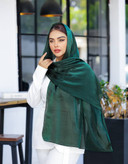 شال ژانژانساده رنگی رنگبندی(۸عددی)