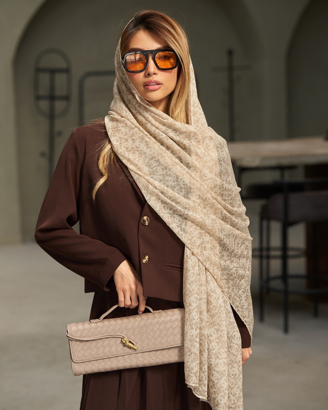 کیف مجلسی زنانه مستطیلی طرح لوزی کد Y09