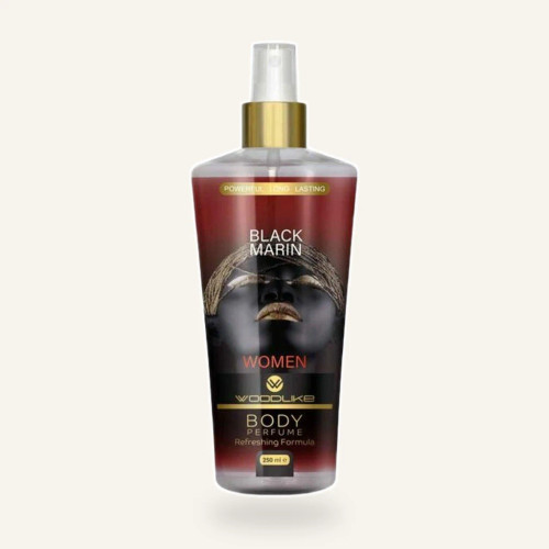 بادی اسپلش زنانه وودلایک مدل Black Marin حجم ۲۵۰ میلیلیتر / فروشگاه شالیک