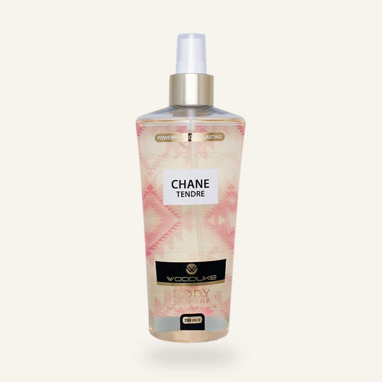 بادی اسپلش زنانه وودلایک مدل Chane Tendre حجم 250 میلی لیتر