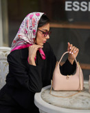 عکس محصول مینی اسکارف ابریشمی مدل پاریس