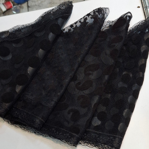 عکس محصول روسری سه گوش توری در 4 طرح