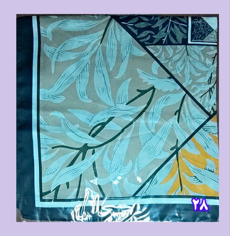 30 طرح مینی اسکارف ابریشمی
