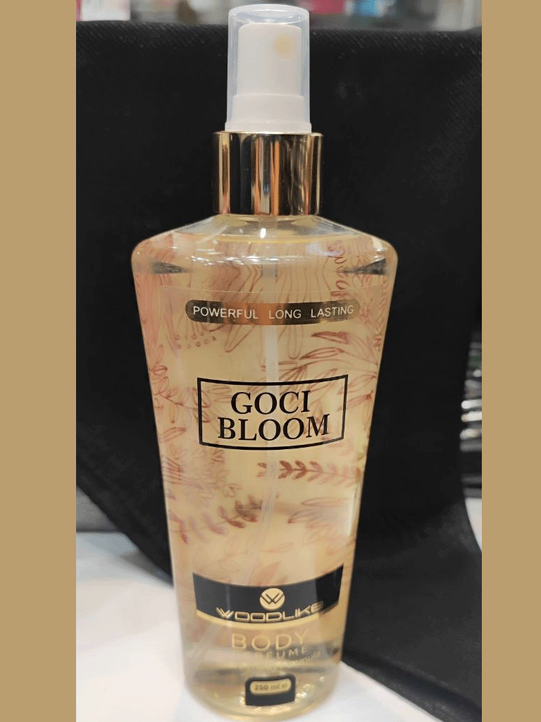 بادی اسپلش زنانه وودلایک مدل GOCI BLOOM حجم ۲۵۰ میلیلیتر