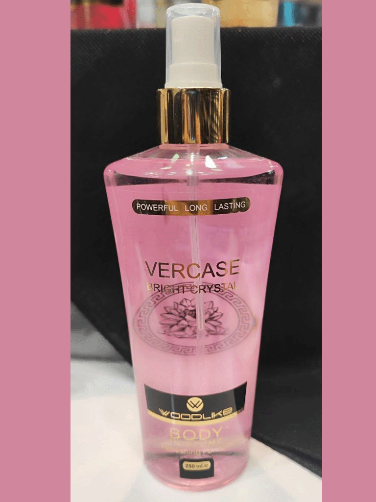 بادی اسپلش زنانه وودلایک مدل Vercase Bright Crystal حجم 250 میلیلیتر