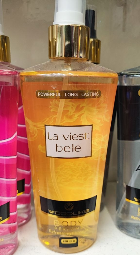 بادی اسپلش زنانه وودلایک مدل La Viest Bele حجم 250 میلیلیتر