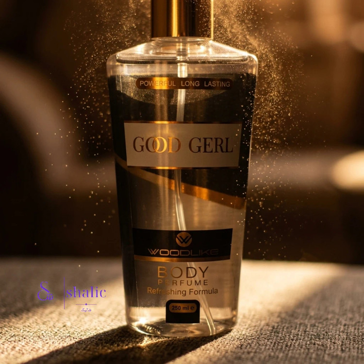 نمای نزدیک بطری بادی اسپلش Woodlike Good Girl