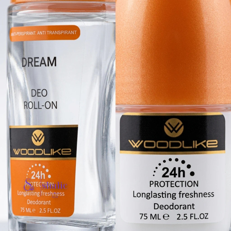 نمای نزدیک دئودورانت شیشه ای Woodlike Dream