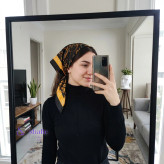نحوه ایستایی مینی اسکارف سایز 70