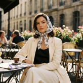 استایل دخترانه با مینی اسکارف 70 در 70