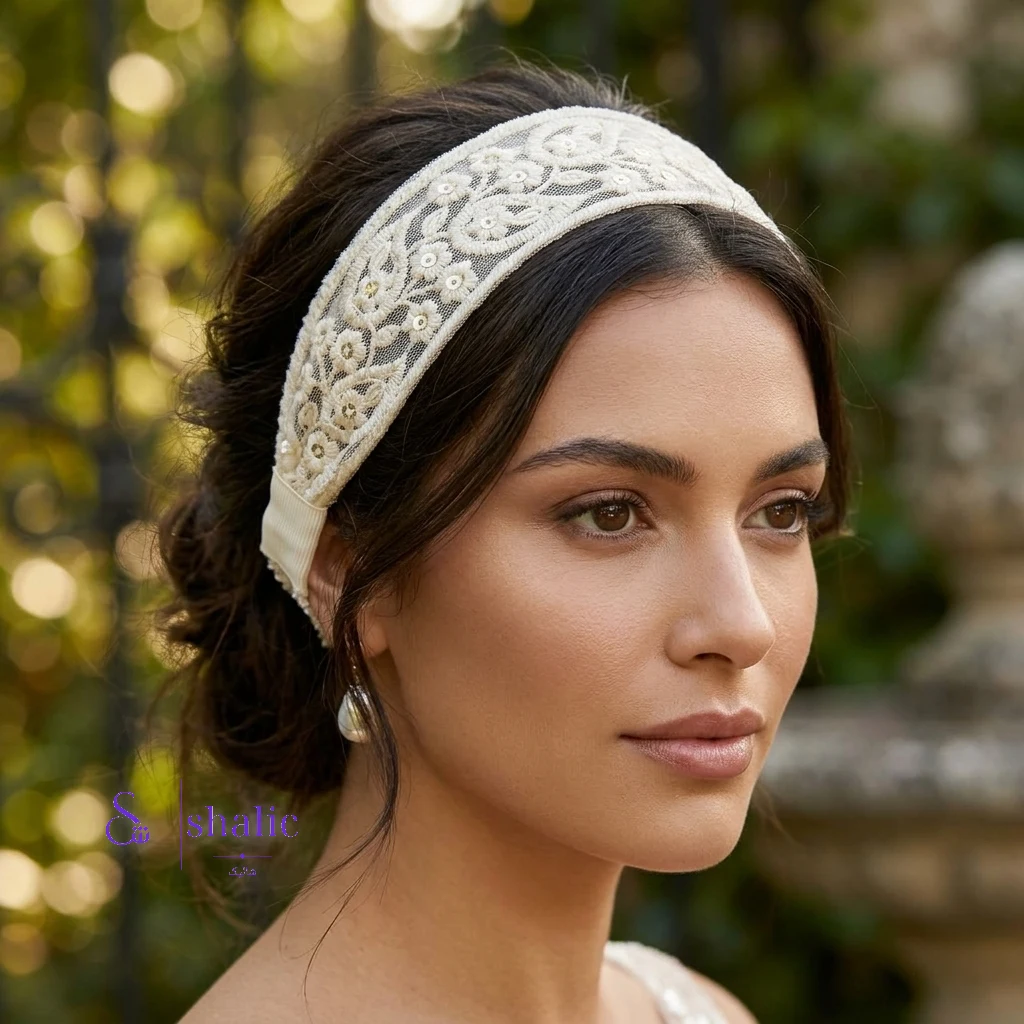هدبند سوزن دوزی زنانه مجلسی و سنتی