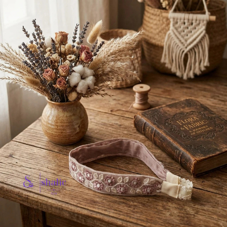 هدبند سوزن دوزی زنانه مجلسی و سنتی