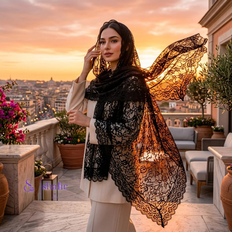 شال گیپور تور طرحدار مجلسی وارداتی