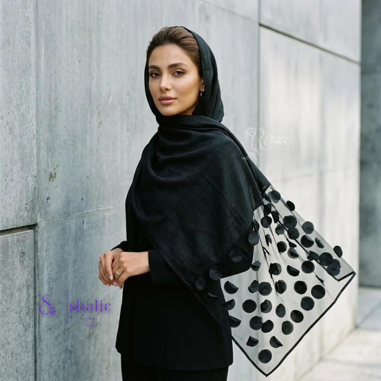 شال مزونی اسلپ دستک کارشده